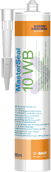 MasterSeal 10 WB – многофункциональный высококачественный акриловый герметик на водной основе