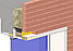 Навесной вентилируемый фасад для облицовки керамическим кирпичом DÜRER ФК, фото 5