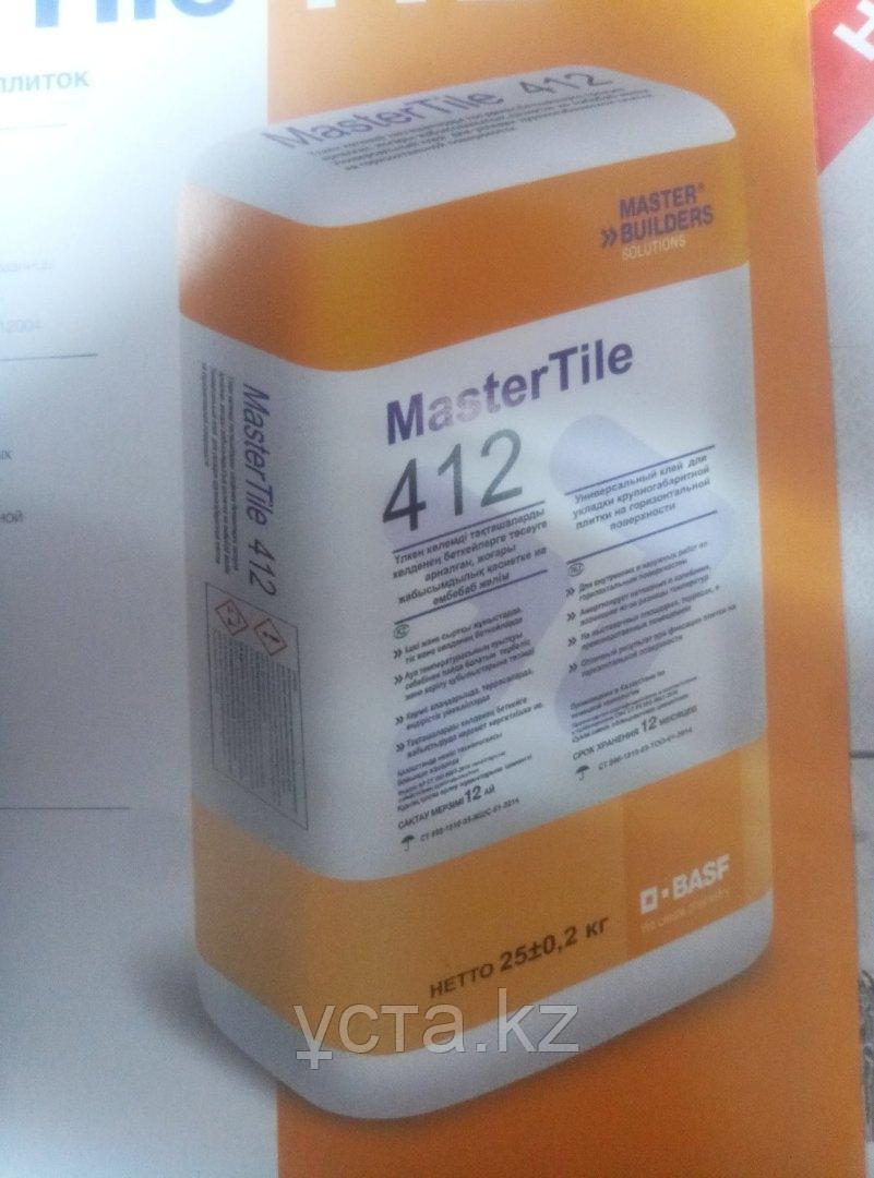 MasterTile® 412– универсальный клей, обладающий высокой фиксацией.