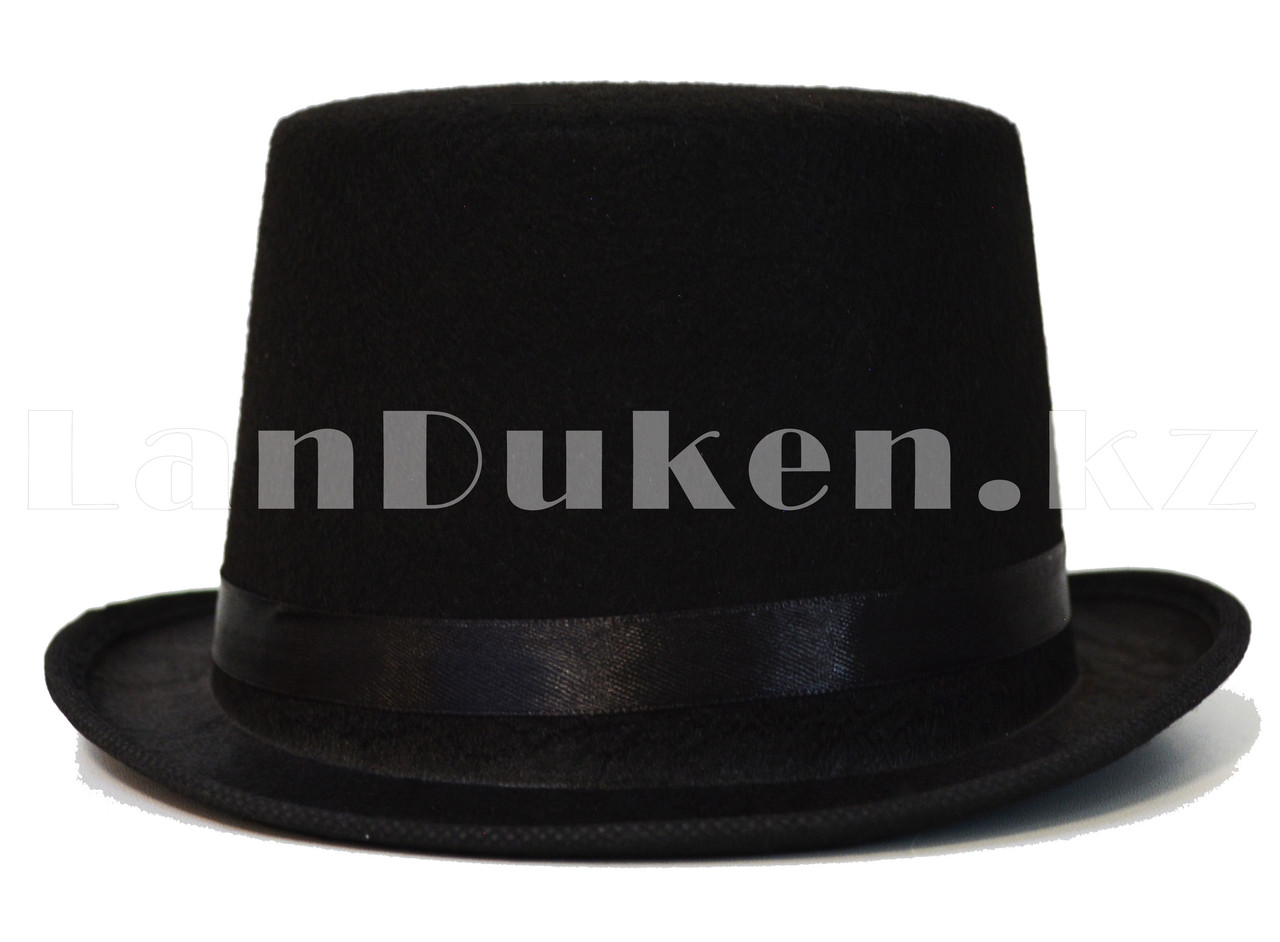 Фетровая шляпа цилиндр на вечеринку (высота - 10 см) - фото 3 - id-p70953683