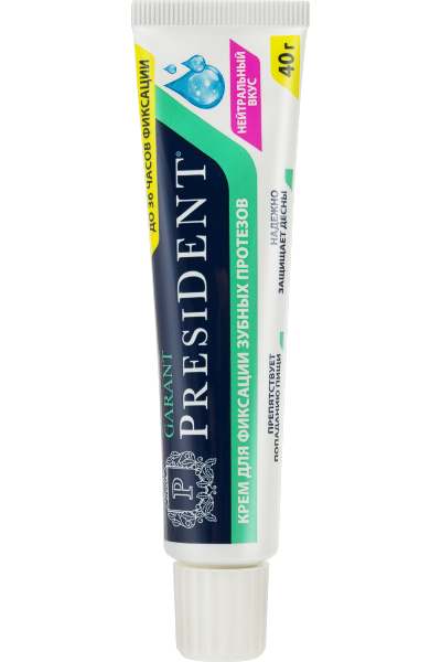 PresiDENT Garant крем для фиксации зубных протезов с нейтральным вкусом - фото 2 - id-p70955672