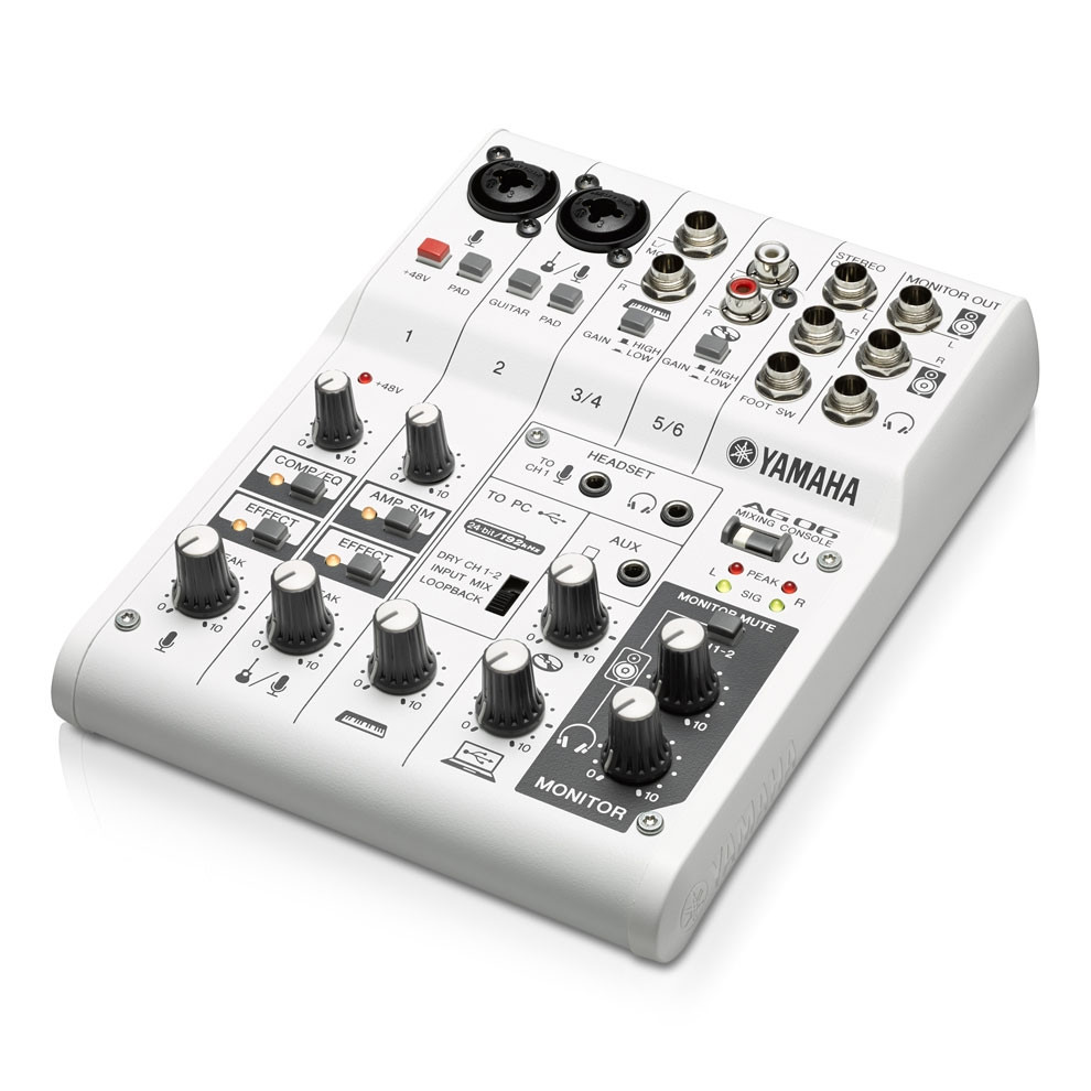 Микшерный пульт аналоговый YAMAHA AG06