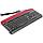 Клавиатура проводная Oklick 300M red (PS/2+SB)+USB порт, фото 2