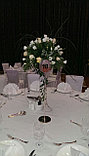 Букеты из белых роз и лизиантусов, фото 3