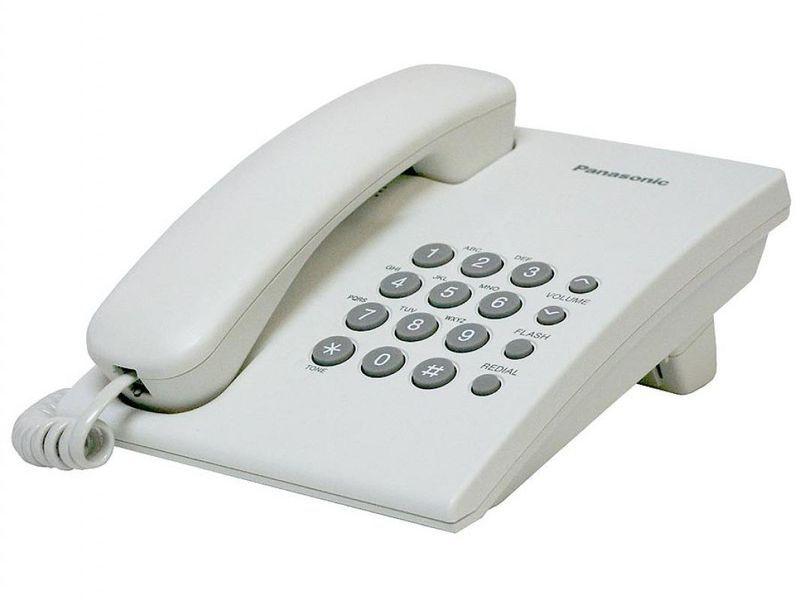 Panasonic KX-TS2350CAW Телефон проводной