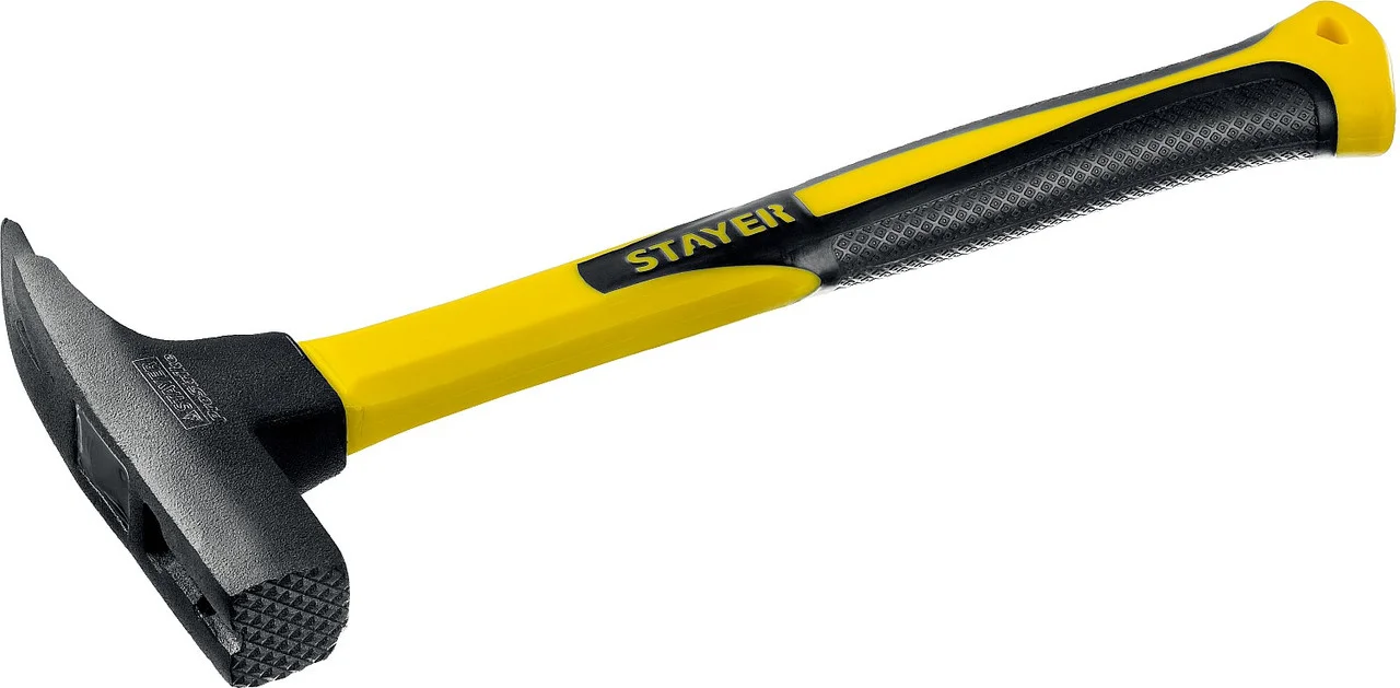 Молоток кровельщика 600г р-ть фибергласовая STAYER Fiberglass 20201