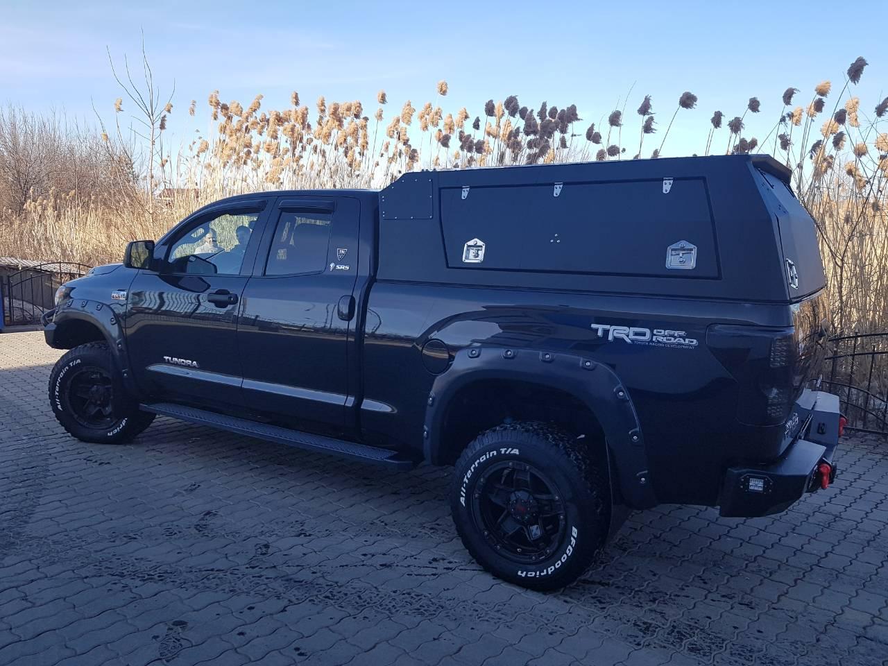 Кунг экспедиционный увеличенный трехдверный - Toyota Tundra Double Cab Long (2007-2013 г.в.)