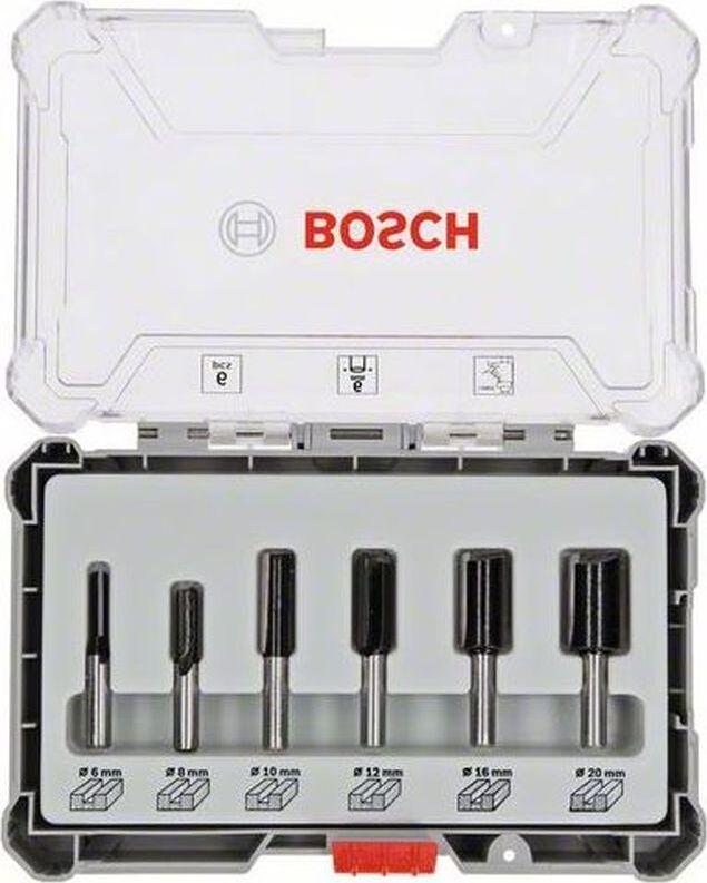 (2607017465) Набор пазовых фрез Bosch 6мм. 6шт.