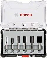 Набор пазовых фрез BOSCH 6мм 6шт 2607017465