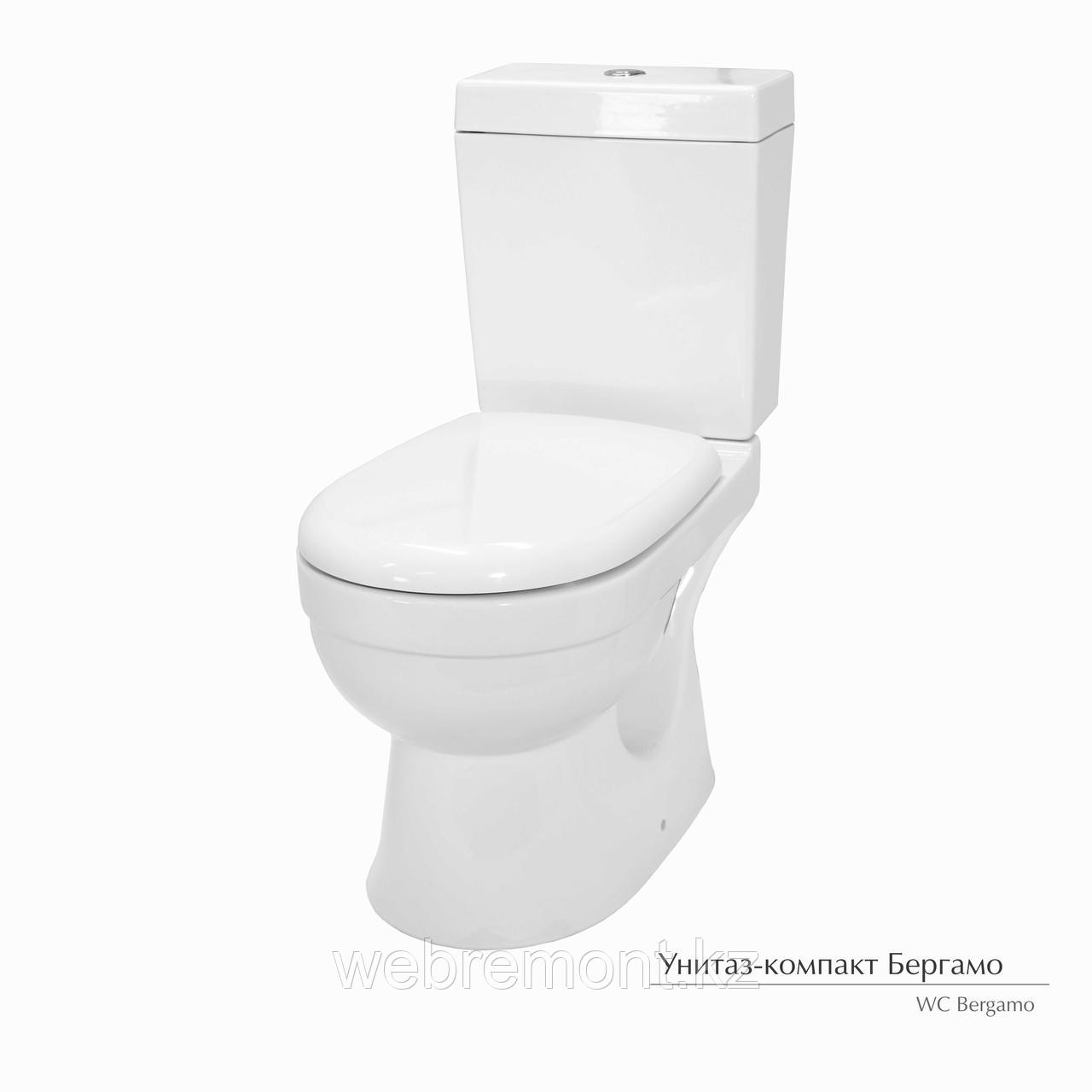 Унитаз-компакт "Бергамо-N МЛ Дуал". Микролифт