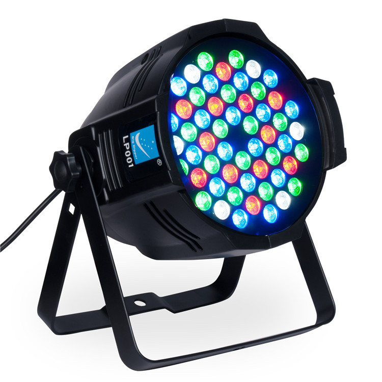 Светодиодный прожектор, RGBW-светодиоды, 54х5 Вт, угол раскрытия луча 25°, управление DMX - фото 3 - id-p70968402