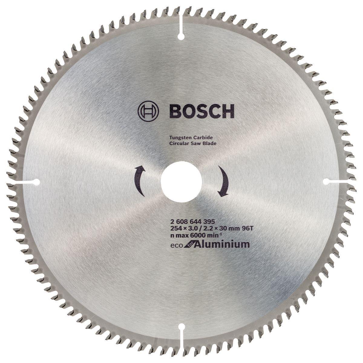 Диск пильный по дереву 254*30мм 96T BOSCH EC AL B 2608644395