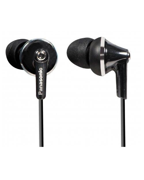 Panasonic RP-HJE190E-K Наушники-вкладыши канального типа, цвет черный