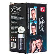 Загуститель волос камуфлирующий Lutino Hair Building Fibers (Черный), фото 3