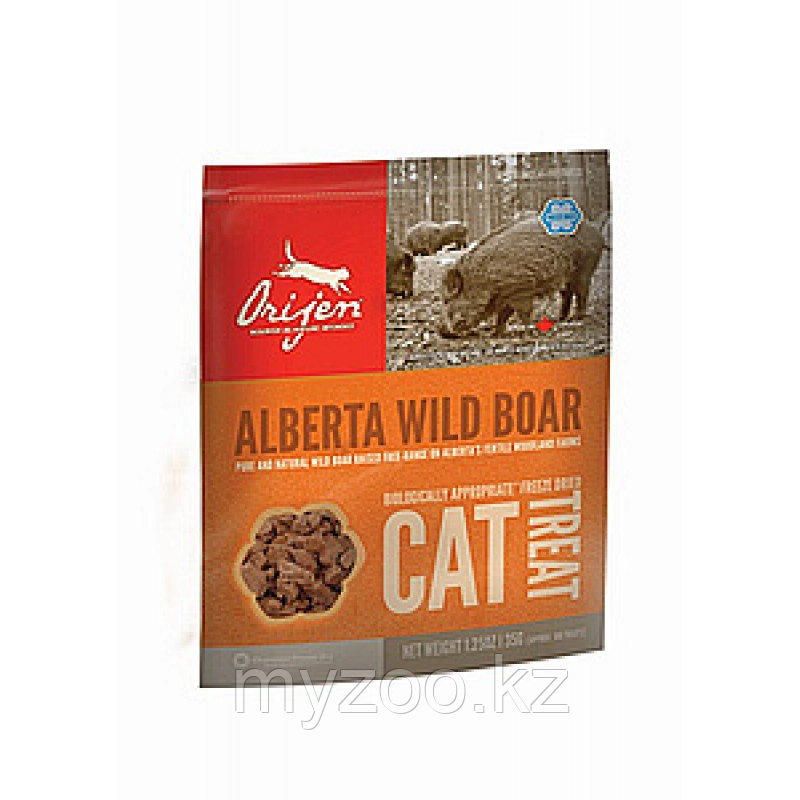 ОРИДЖЕН КЭТ ДИКИЙ КАБАН/ WILD BOAD Сублимированное лакомство для кошек/ 35 г