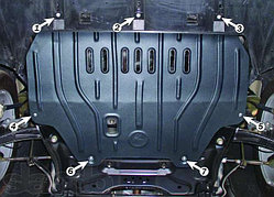 Защита картера двигателя и кпп на Audi Q3/Ауди Ку3 