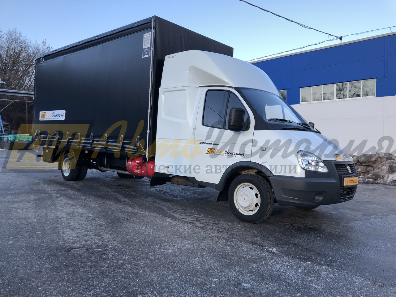 Газ 33025. Еврофура 5,2 м. Закабинный спальник.