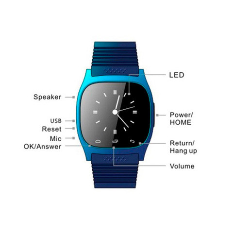 Умные часы водонепроницаемые Smart Watch M26 с сенсорным экраном, шагометром и защитой анти-вор (Черный) - фото 9 - id-p70992998