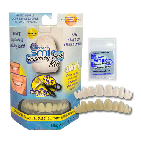 Набор временных зубов-виниров Smile Temporary Tooth Kit - фото 1 - id-p70991725
