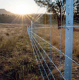 Забор из шарнирной сетки с установкой, фото 2