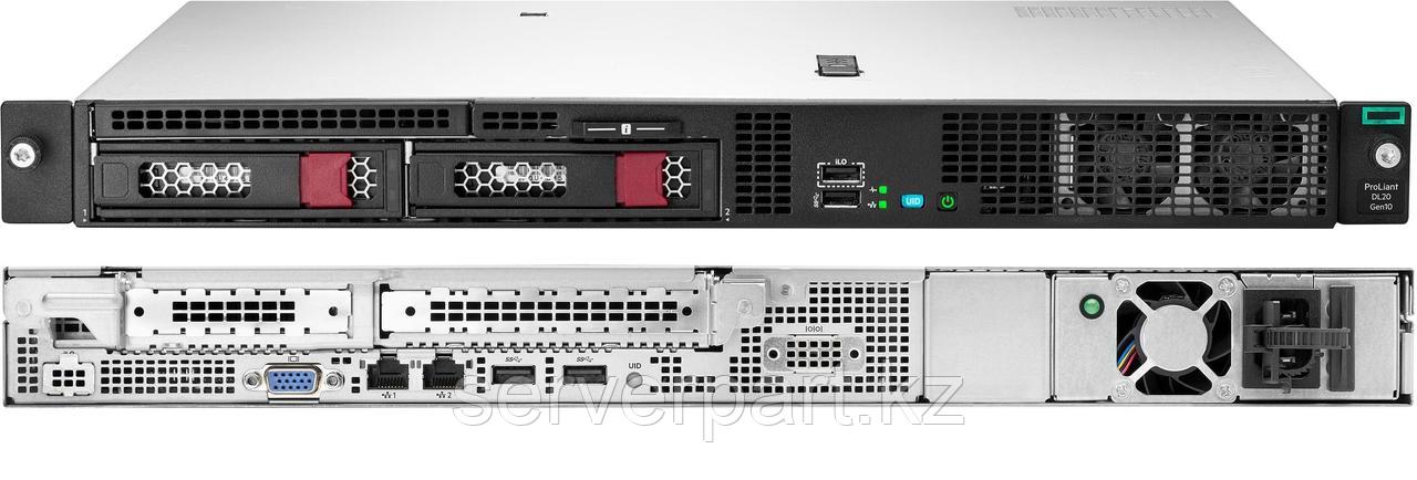 Сервер HP DL20 Gen10 Rack 1U P08335-B21