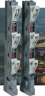 Предохранитель-выключатель-разъединитель ПВР-1 вертикальный 160А 185мм с V-обр. коннект. IEK - фото 1 - id-p71000027