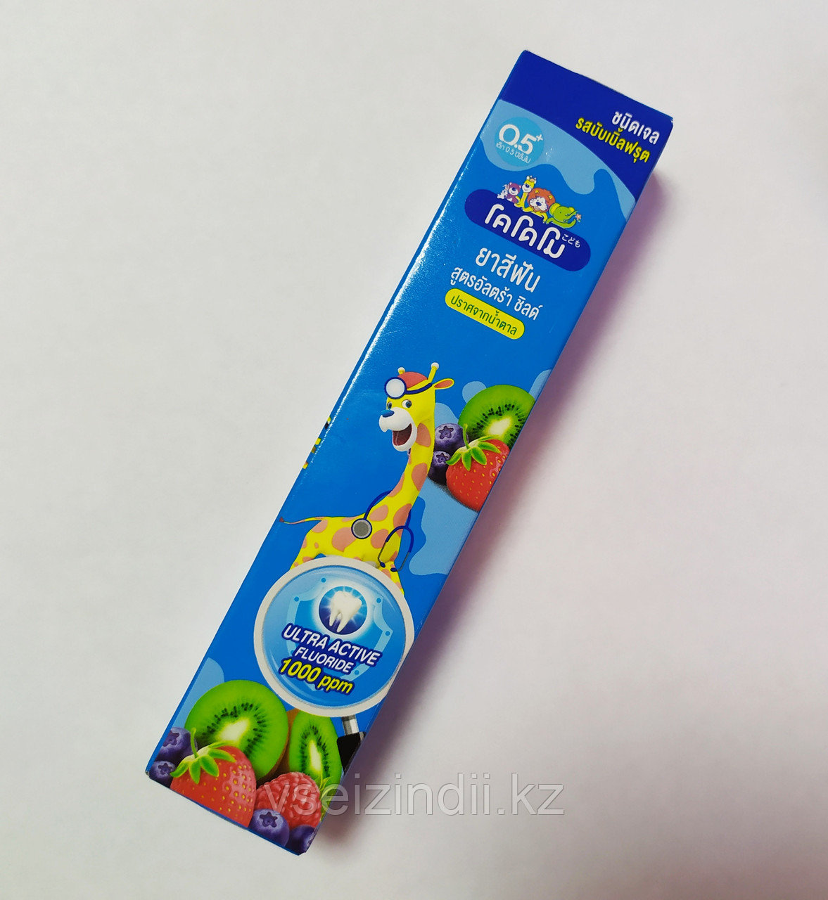 Зубная паста детская Kodomo — фруктово-ягодный вкус, 40гр