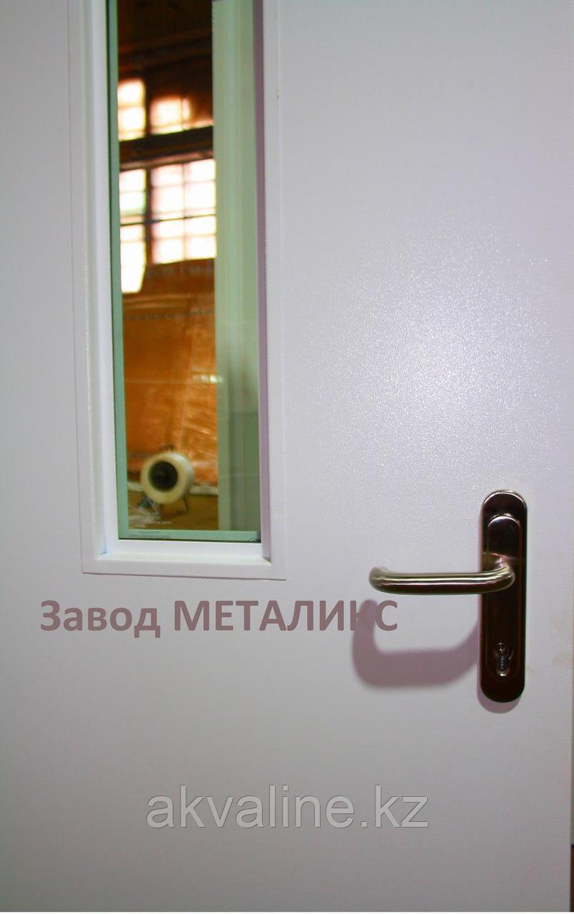 Двери противопожарные однопольные "ДМП EI60" с остеклением ширина до 1150 мм. - фото 2 - id-p71005028