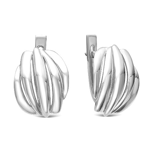Серебряные серьги MASKOM 121-1387