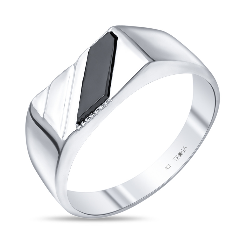 Серебряное кольцо с фианитом Teosa Т-115047