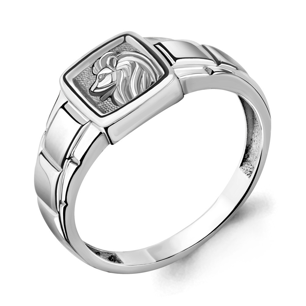 Серебряное кольцо Aquamarine 54693