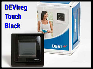 Сенсорный терморегулятор DEVIreg Touch Black