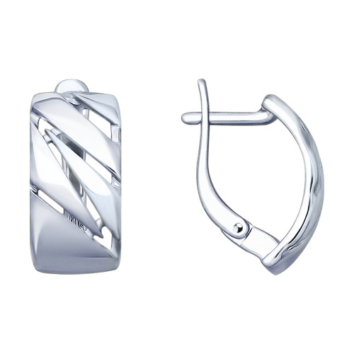 Серьги из серебра SOKOLOV 94022774