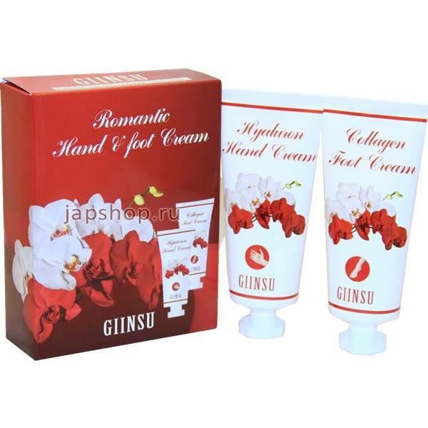 Набор кремов для рук и ног Cellio Ginsuu Romantic Hand & Foot Cream