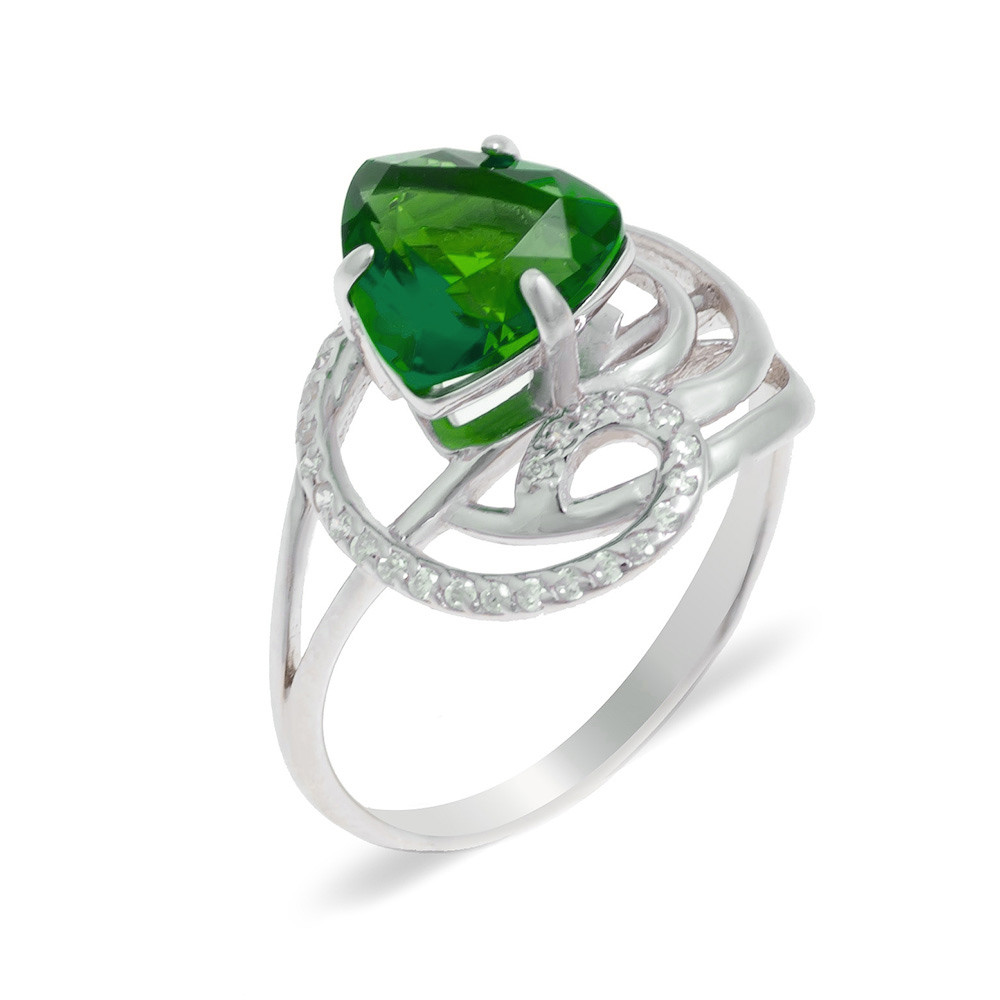 Серебряное кольцо с алпанитом Teosa 10-040-ЕМС