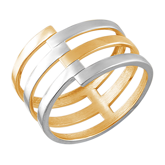 Серебряное кольцо Эстет 01К058607АР