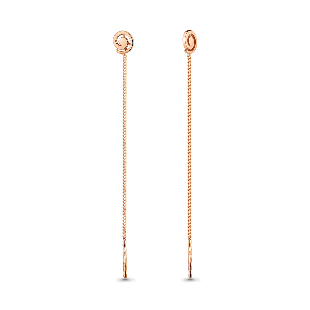 Серьги из серебра Aquamarine 33528#