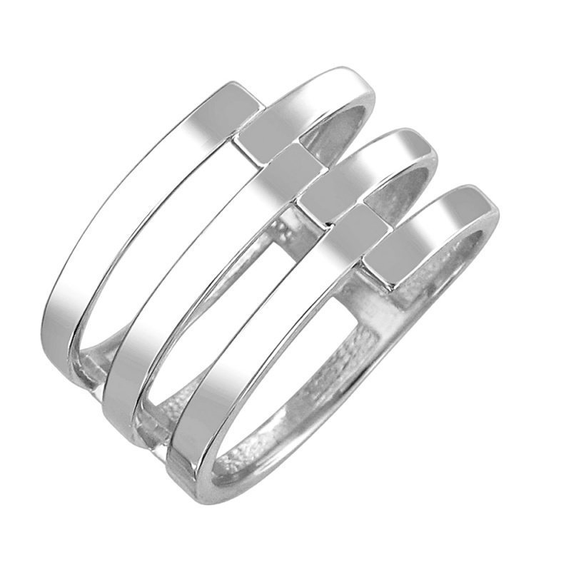 Серебряное кольцо Эстет 01К058607