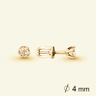 Серьги из серебра с фианитом swarovski Aquamarine 43643#