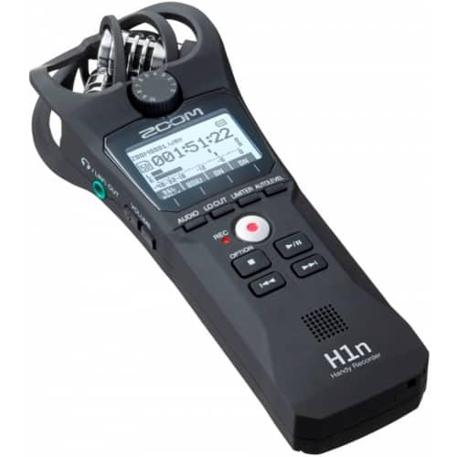 Портативный цифровой диктофон (аудиорекордер) Zoom H1n