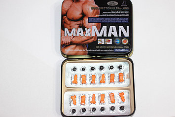 Макс ман (MaxMan) потенциал үшін 12 табл.