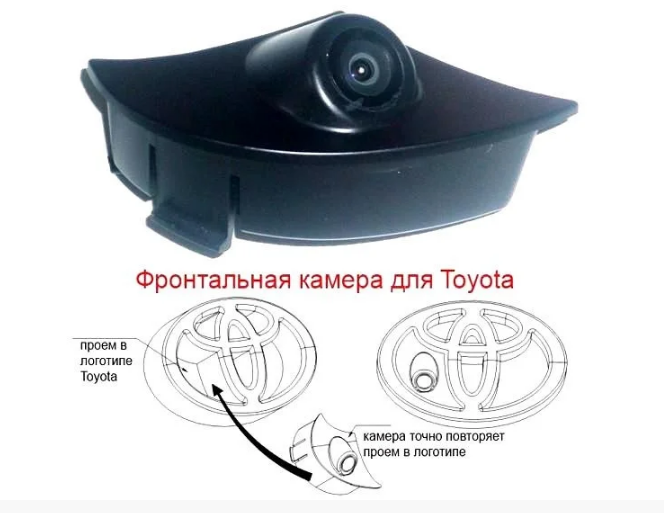 ШТАТНАЯ ПЕРЕДНЯЯ КАМЕРА TOYOTA