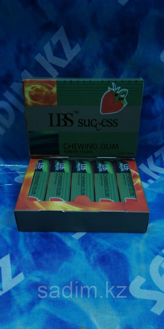 Возбуждающая жвачка LBS success ( Упаковка: 10 коробочек по 5 пластинок )