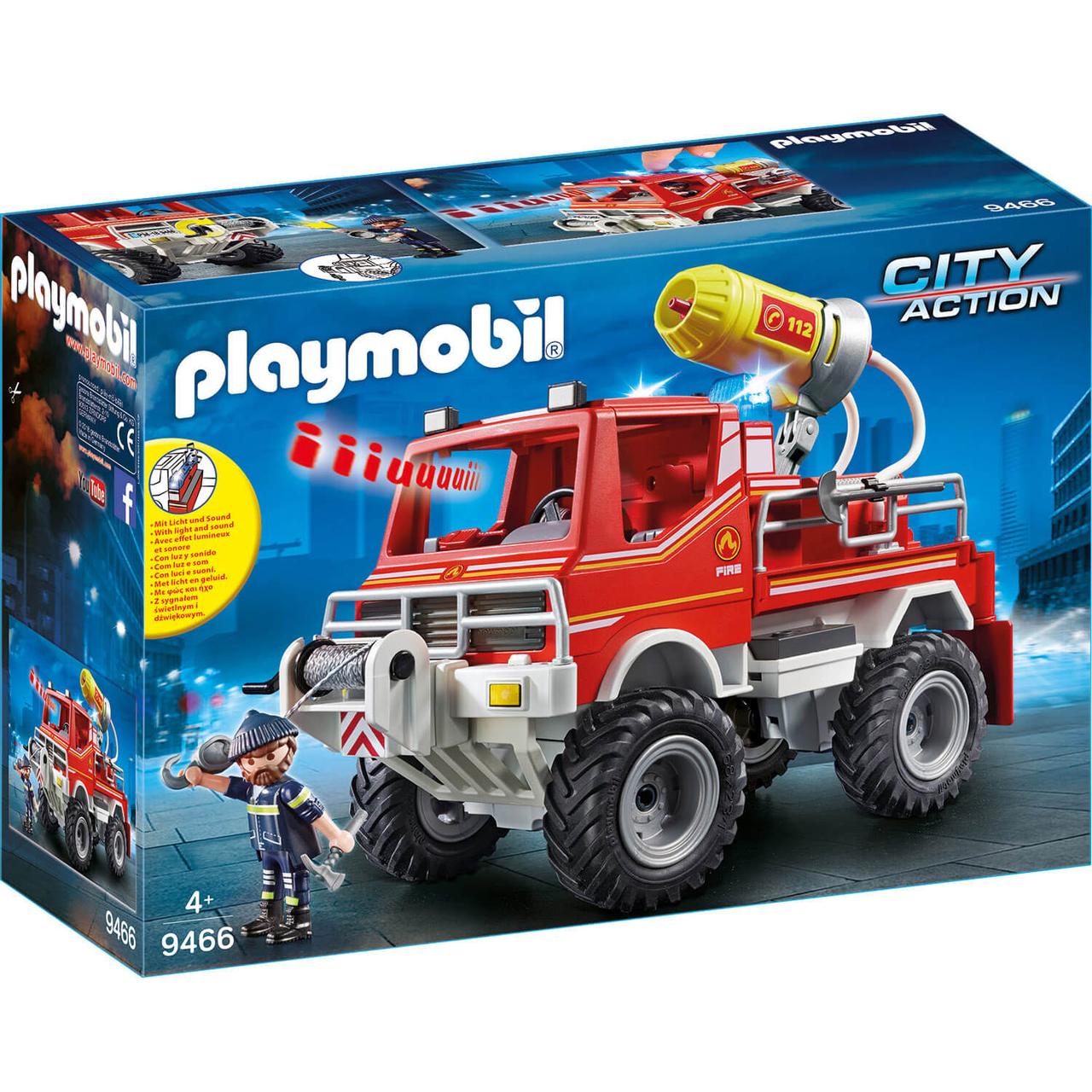 Конструктор Playmobil Пожарная служба: пожарная машина 9466pm