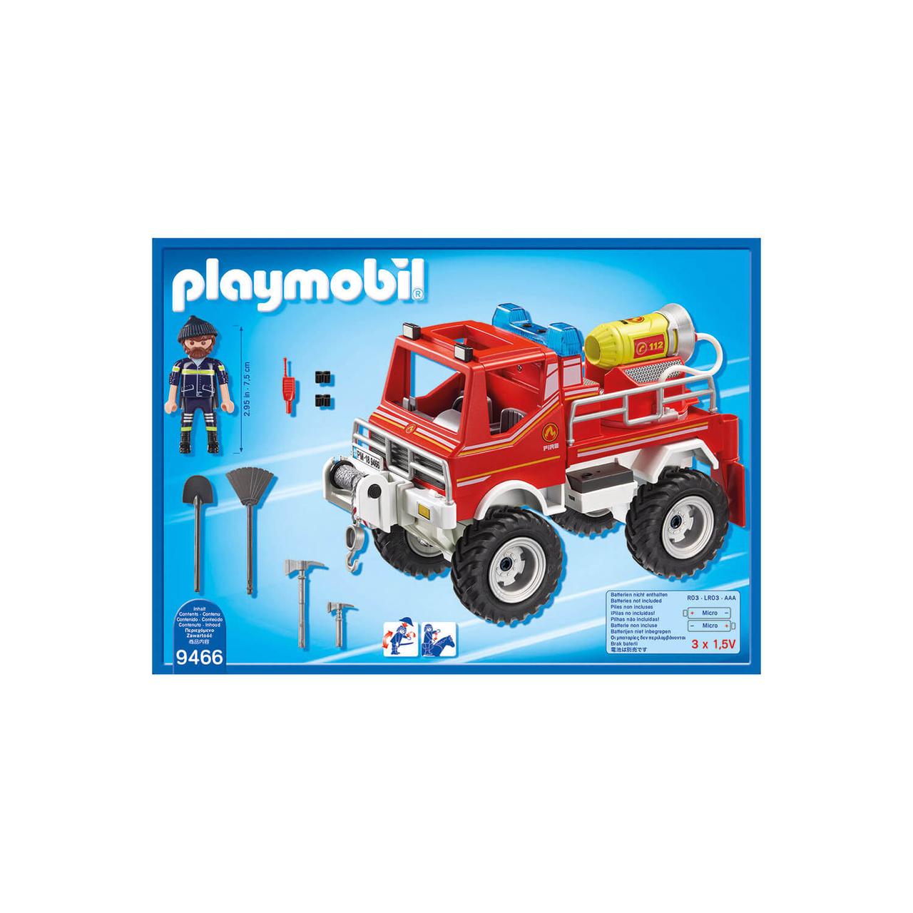 Конструктор Playmobil Пожарная служба: пожарная машина 9466pm