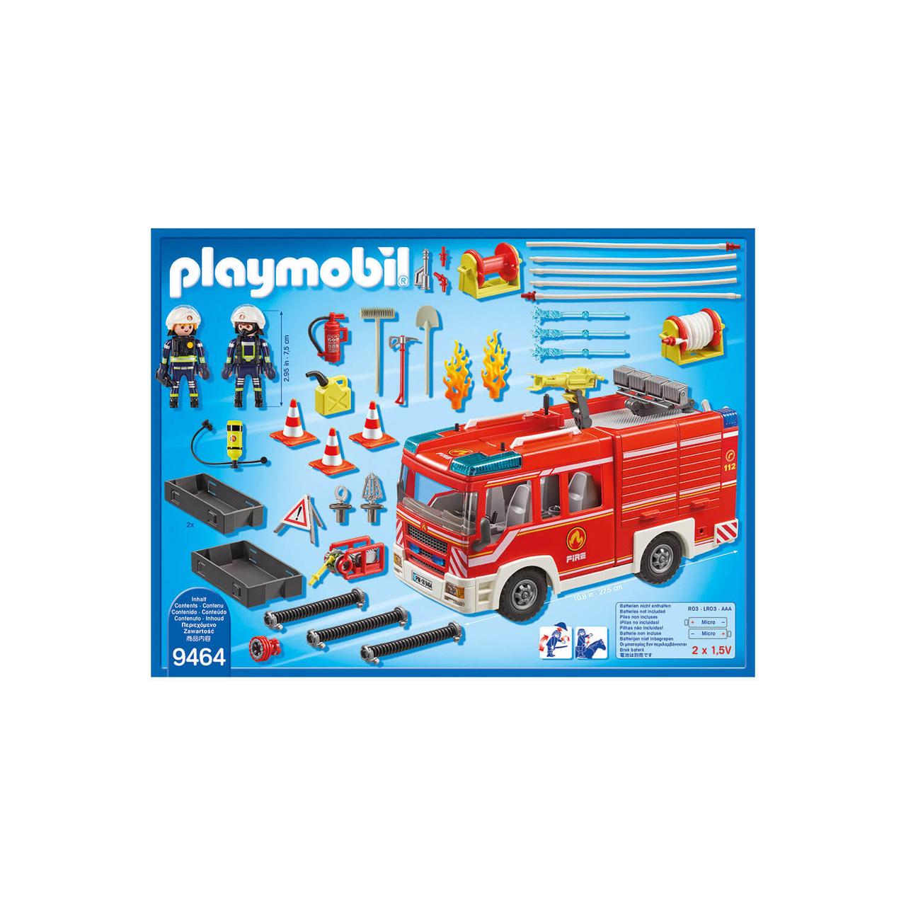 Конструктор Playmobil Пожарная служба: пожарная машина 9464pm