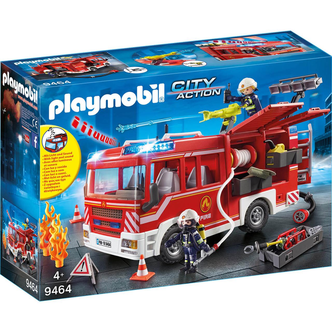 Конструктор Playmobil Пожарная служба: пожарная машина 9464pm