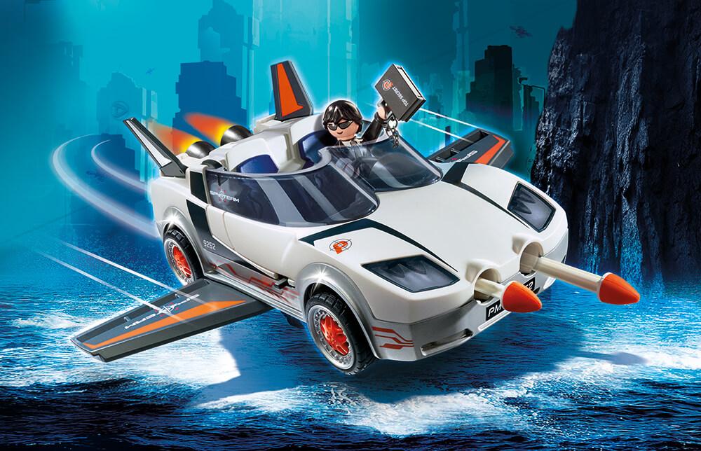 Конструктор Playmobil Агент Р. С гонщиком 9252pm