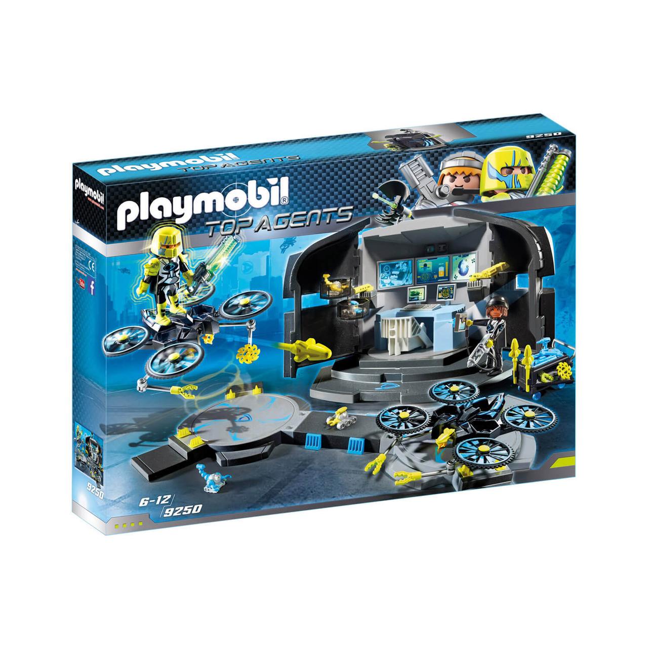 Конструктор Playmobil Командный пункт доктора Дрона 9250pm