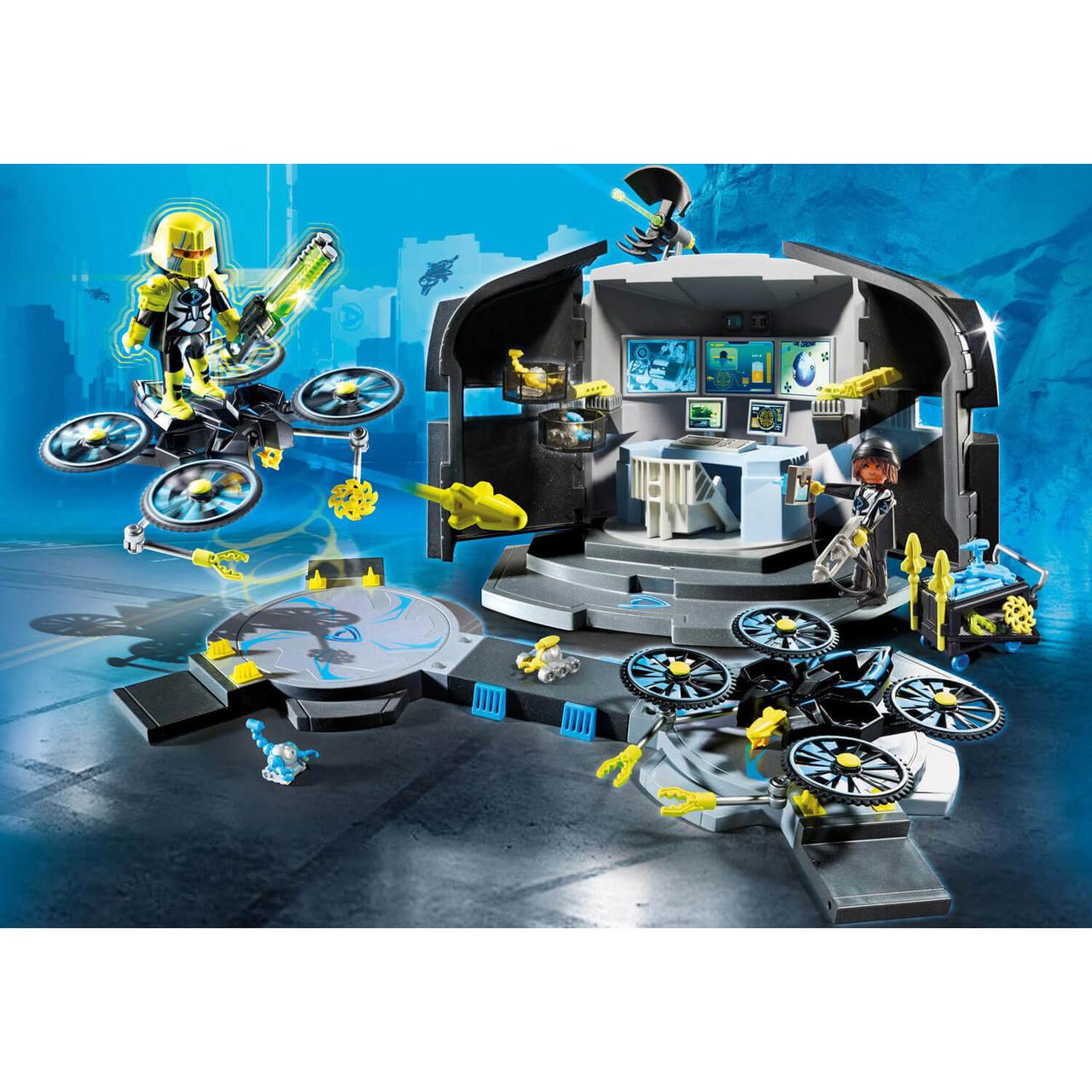 Конструктор Playmobil Командный пункт доктора Дрона 9250pm